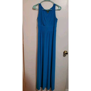 Blue Sleeveless Ralph Lauren Women’s Dress Size 4